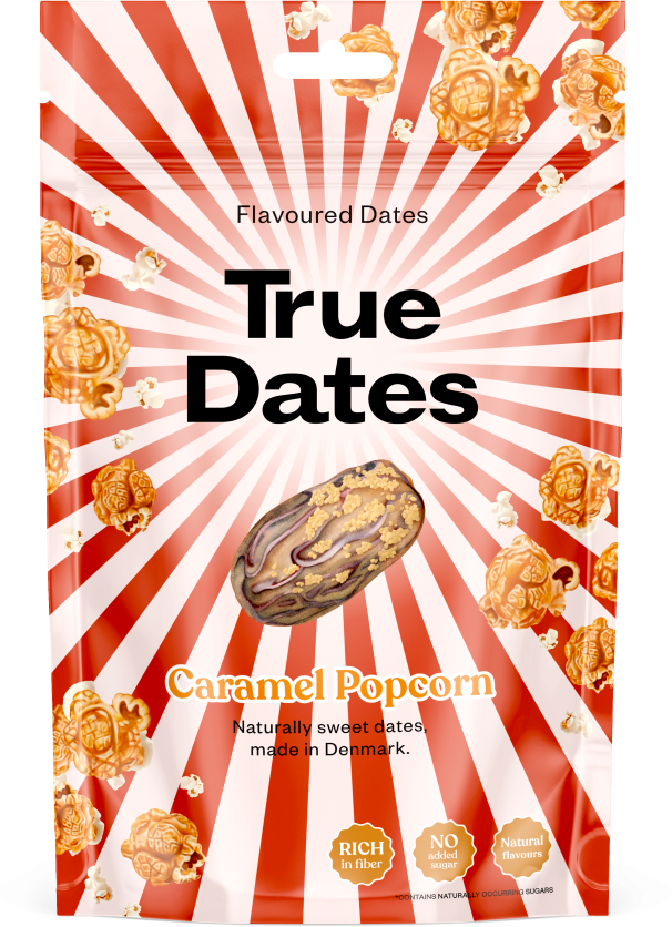 True Dates Datle s příchutí popcornu 1 x 100 g