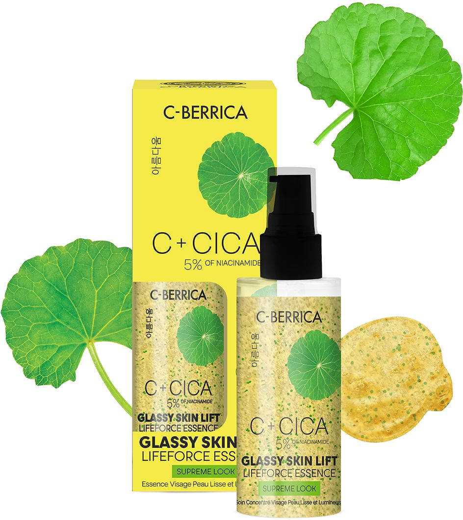 Natura Siberica CICA C-BERRICA Pleťová esence Glassy Skin Lift 50 ml
