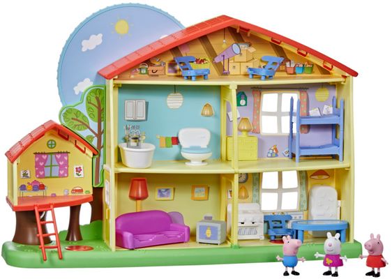 Hasbro Prasátko Peppa Peppin Domeček od radovánek až do postýlky 1 ks