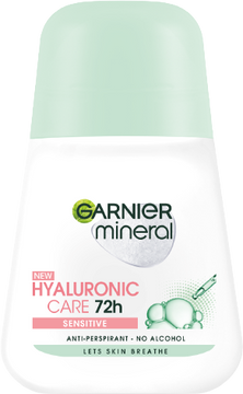 Garnier Mineral Hyaluronic Ultra Care kuličkový antiperspirant 50 ml