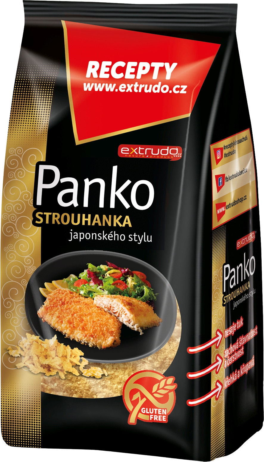 Extrudo Kukuřičná strouhanka Panko