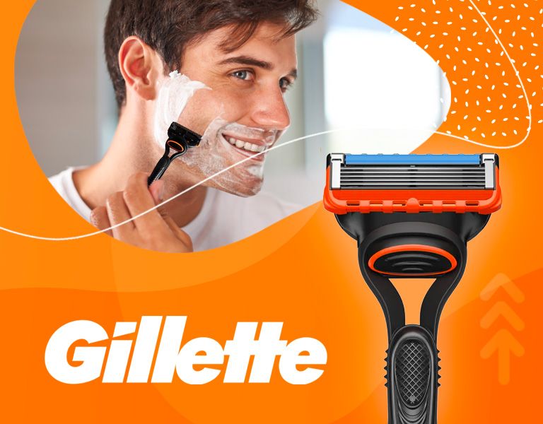 gillette, holení, holící strojek, pěna na holení, Gillette Fusion 