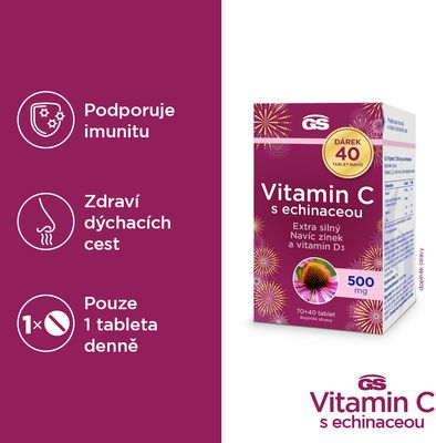 GS Vitamin C 500 mg s echinaceou 110 tablet