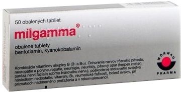 Milgamma perorální 50 tablet