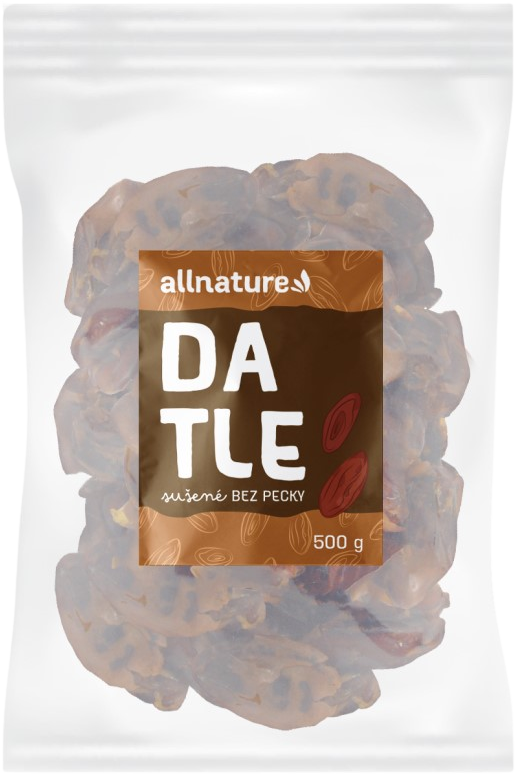 Allnature Datle vypeckované 500 g