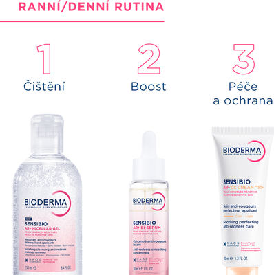 Bioderma Sensibio AR+ CC Tónovaný krém pro citlivou a začervenalou pleť s SPF 50 +, 40 ml