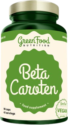 GreenFood Nutrition Beta Caroten 90 kapslí