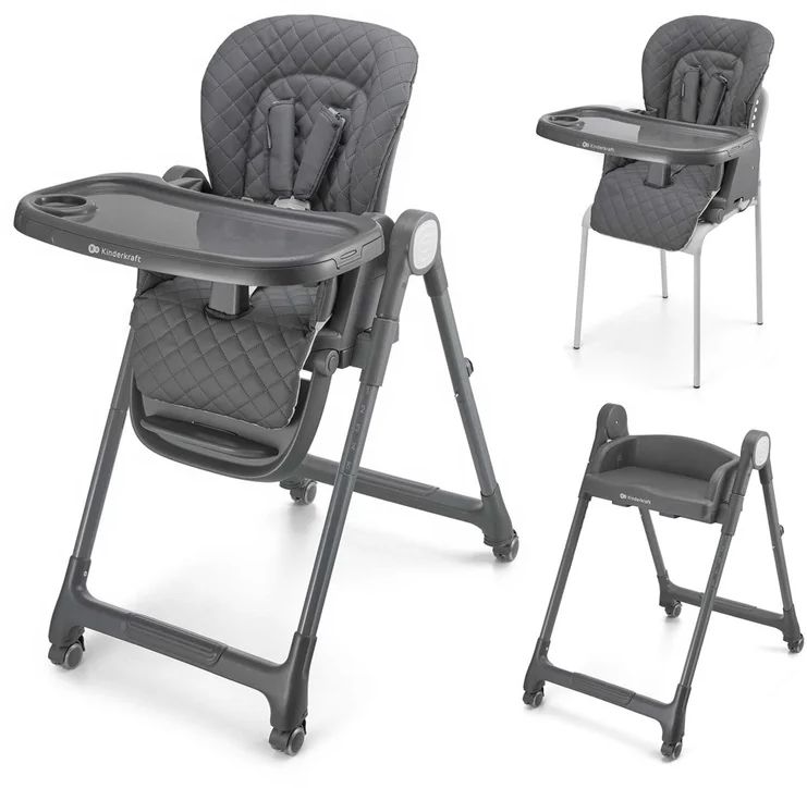 Kinderkraft Židlička jídelní 3v1 Tulo Grey