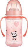 Canpol babies Tréninkový hrníček Exotic Animals - růžový 240 ml