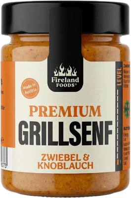 Fireland Foods BBQ hořčice Onion & Garlic 180 g