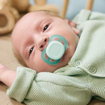 Philips Avent Šidítko Ultrastart neutral 0-2m chlapec 2 ks
