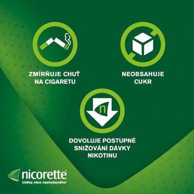 Nicorette Icemint Gum 2 mg léčivá žvýkací guma pro odvykání kouření 30 ks