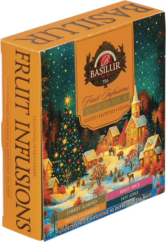 Basilur Christmas Fruit Assorted Vol. II 40 x 1.8 g
