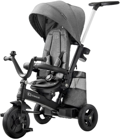 Kinderkraft Select Tříkolka Easytwist šedá 10 kg