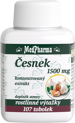 MedPharma Česnek 1500 mg 107 kapslí