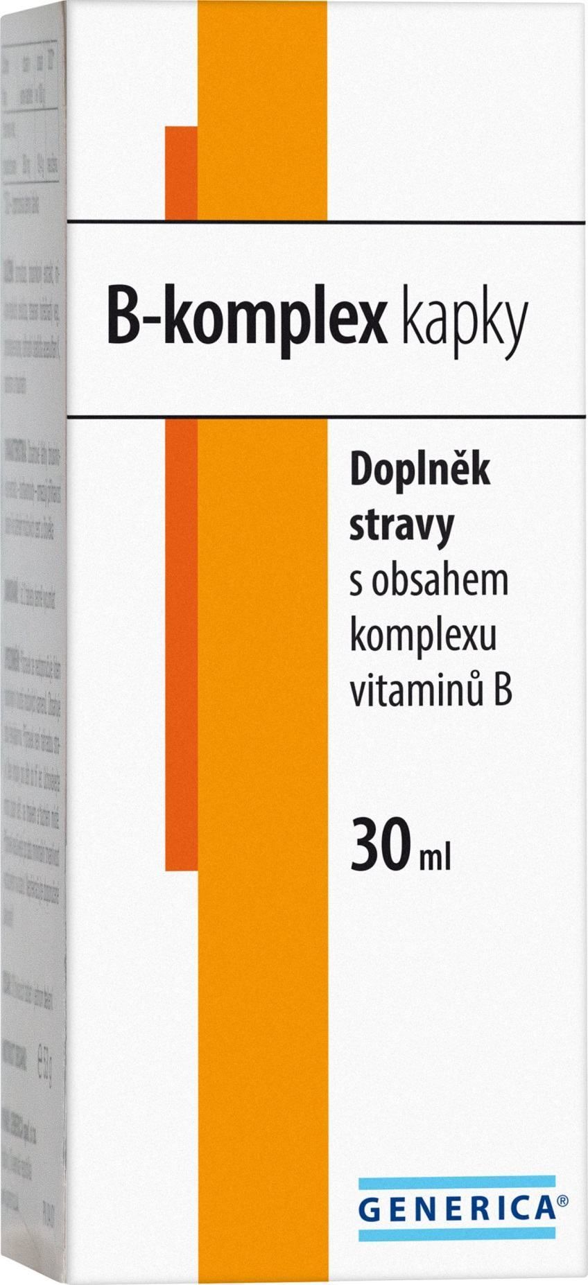 Generica B-komplex kapky 30 ml