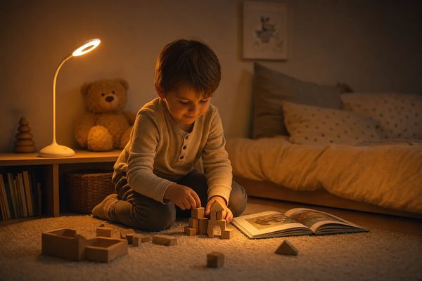 Melatime Lamp, Cirkadiánní LED lampička bez modré složky