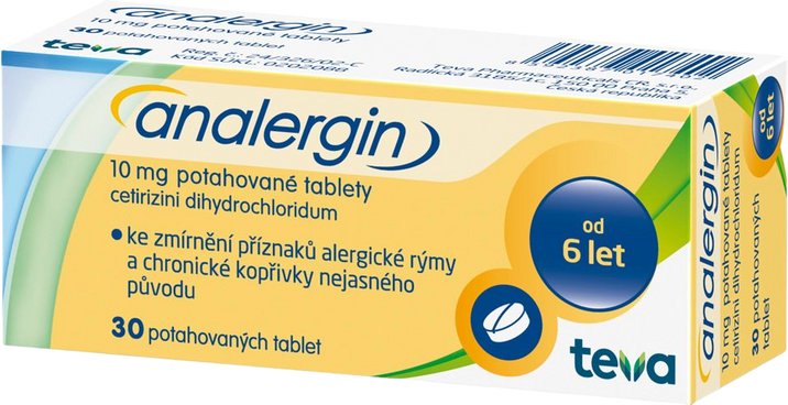 Analergin 10 mg 30 tablet