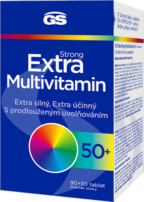 GS Extra Strong Multivitamin 50+, 120 tablet