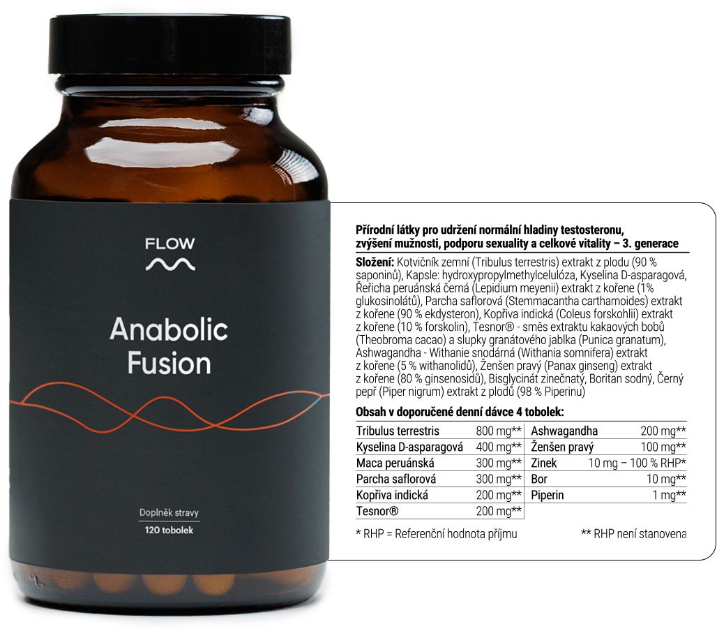 Flow Anabolic Fusion 3.0, 120 tobolek