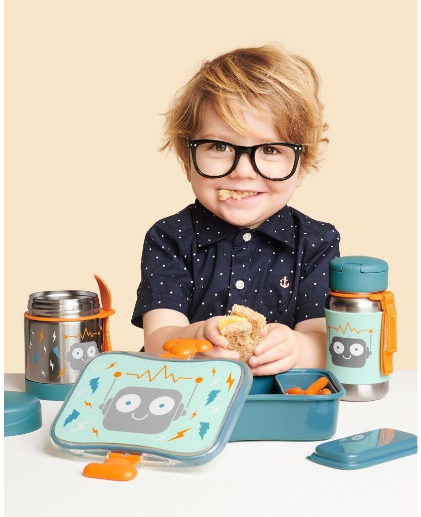 Skip Hop Spark Style Krabička na svačinu Robot 3r+ 700 ml