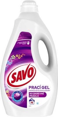 Savo prací gel barevné prádlo 3.5 l