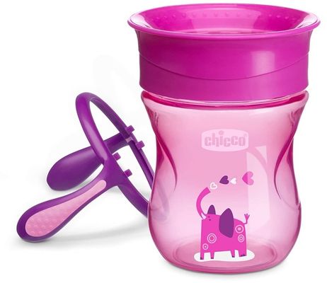 Chicco Hrneček Perfect 360 s držadly 12m+ růžový
