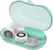 TouchBeauty 14838 Čistící kartáč na pleť 3v1 zelený