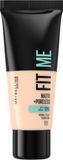 Maybelline New York Fit Me sjednocující matující make-up pro normální až mastnou pleť 101 True Ivory 30 ml