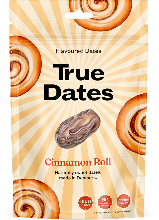True Dates Datle s příchutí skořicové rolky 100 g