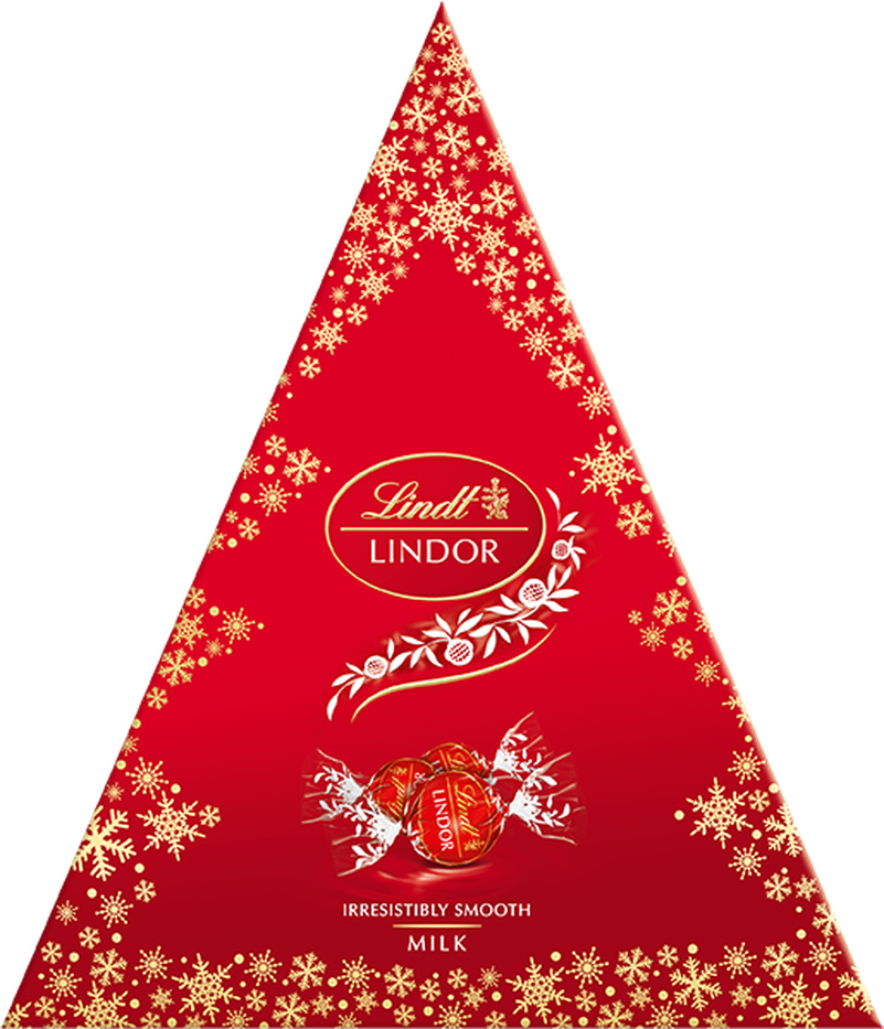 Lindt LINDOR Vánoční Stromeček Mix 125 g