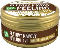 Purity Vision BIO Kávový pleťový peeling 3v1, 70 ml