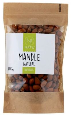 Natu Mandle natural 200 g