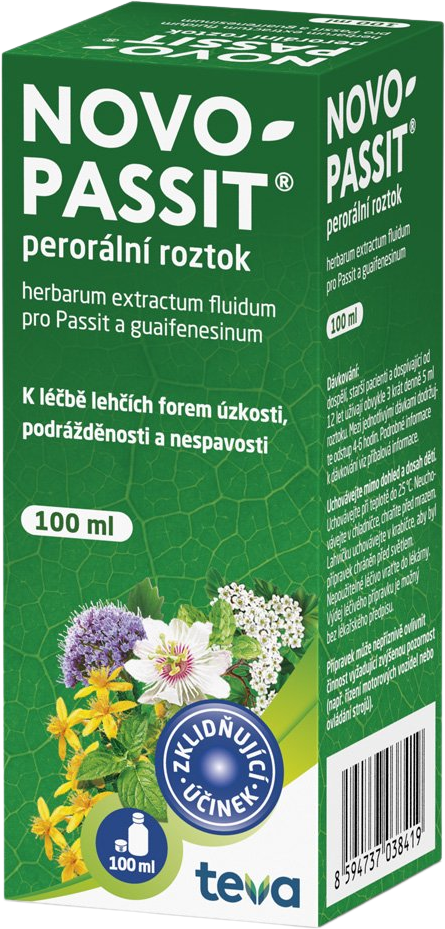 Novo-Passit Perorální roztok 100 ml