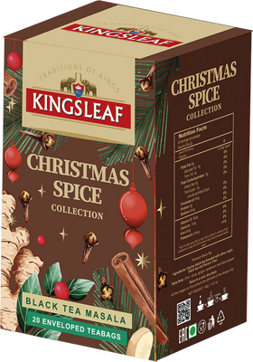 Kingsleaf Xmas Black Masala přebal 20 x 2 g