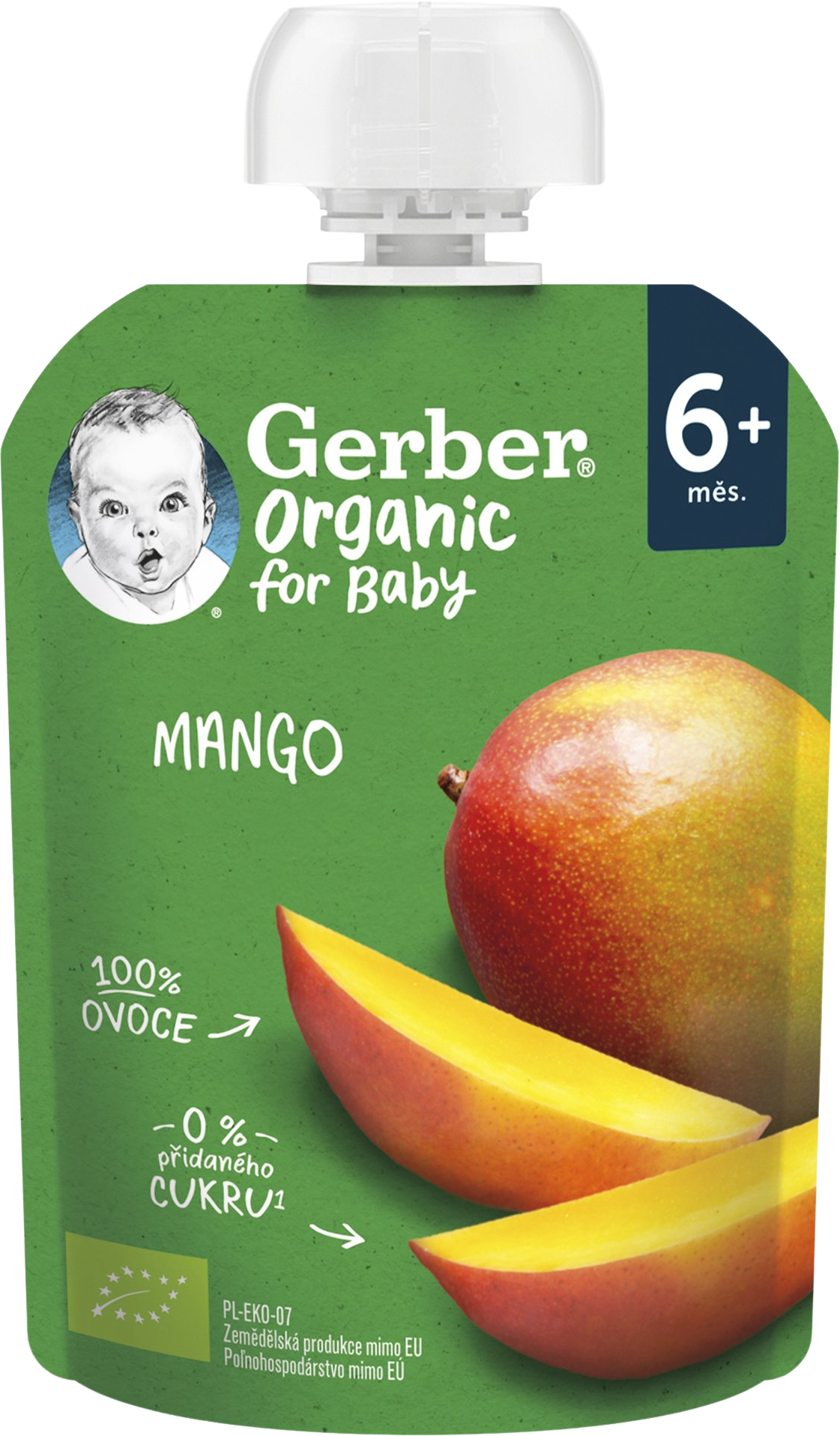 Gerber Organic kapsička mango 90 g