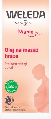 Weleda Olej na masáž hráze 50 ml