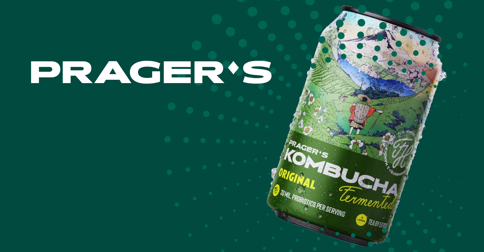Prager's Kombucha Original 330 ml