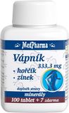 MedPharma Vápník + Hořčík + Zinek 107 tablet