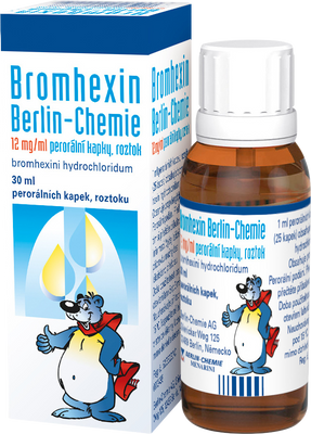 Bromhexin 12 mg, roztok 30 ml