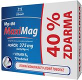 Zdrovit MaxiMag Hořčík 375 mg+B6 40% Zdarma 70 tobolek
