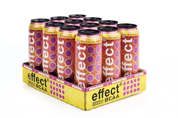Effect® BCAA Energetický Nápoj - Příchuť Shredded Cola Crush 12 x 500 ml