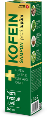 Cemio KOFEIN šampon proti lupům 250 ml