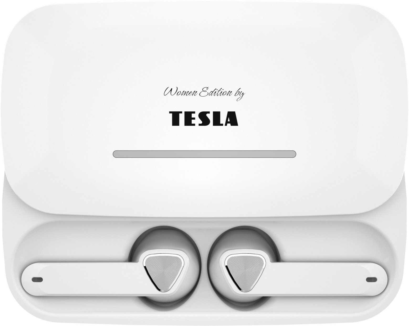 Tesla Sound EB20 - bezdrátová Bluetooth sluchátka (Luxury White)