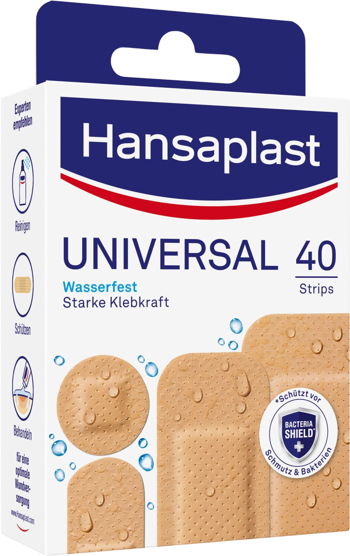 Hansaplast Náplast voděodolná universal č.45907, 40 ks