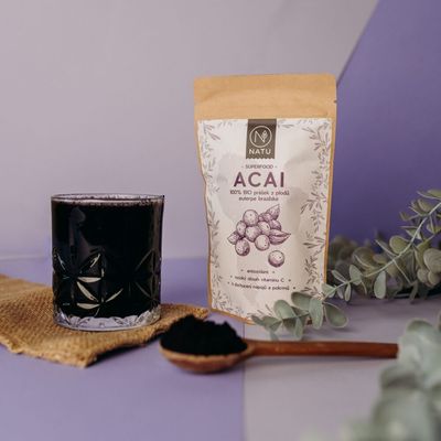 Natu Acai BIO prášek 80 g