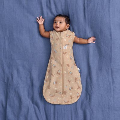 ERGOPOUCH Zavinovačka a pytel na spaní 2v1 Cocoon Melody 3-6m, 6-8kg, 0,2tog 1 ks