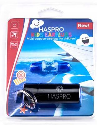 Haspro Fly dětské špunty do uší do letadla 2 ks
