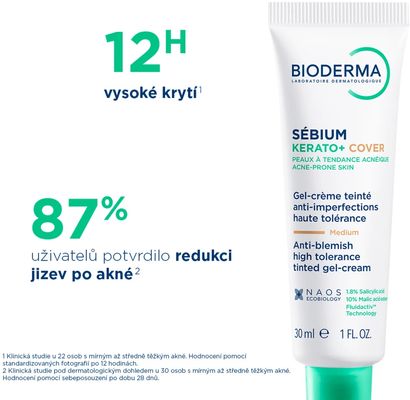 Bioderma Sébium Kerato + Cover 30 ml