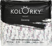 Kolorky NIGHT Jednorožci vel. M (5-8 kg) 21 ks